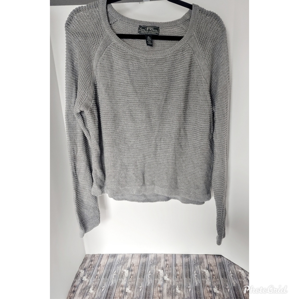 RL high-low sweater